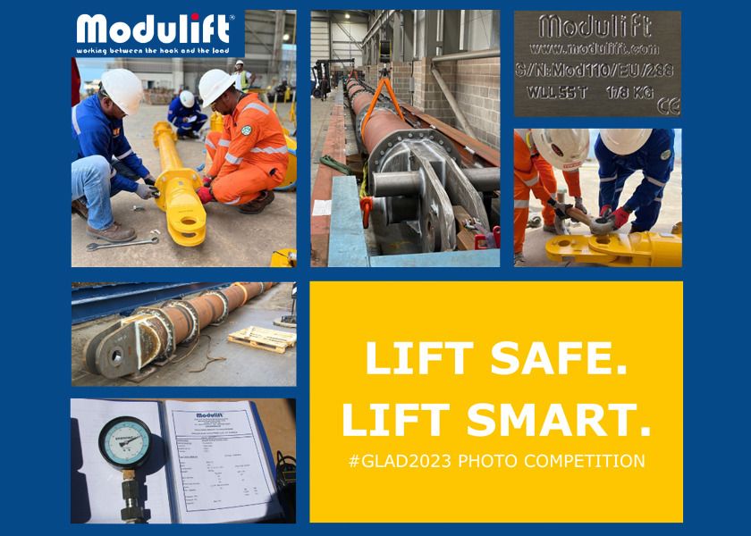 Modulift celebrates #GLAD2023 with Safety-Focused photo competition & Spreader Beam Safety Tips